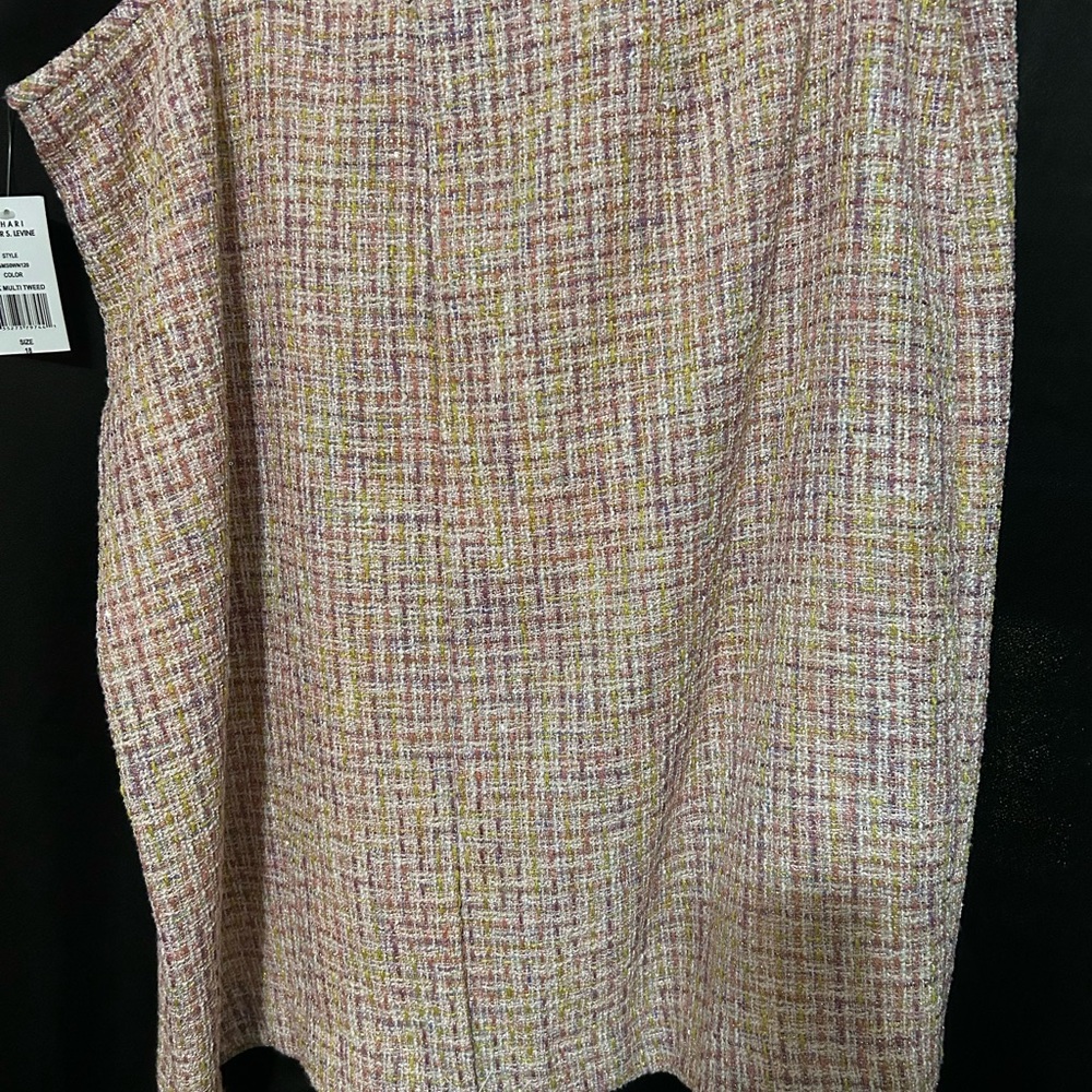 Tahari Multicolor Skirt matches my matching jacket listing.  Stunning suit!